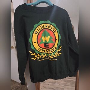 Wilderness Explorers Graphic Crewneck Sweater - Wilderness Explorers